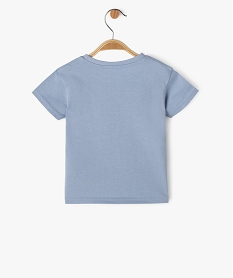 tee-shirt a manches courtes avec motif surf bebe garcon bleuJ819601_3