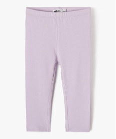 GEMO Legging long en coton stretch bébé fille Violet