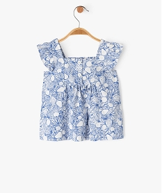 GEMO Blouse sans manches imprimée bébé fille Multicolore