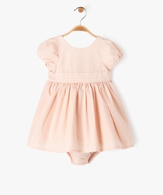 ensemble 2 pieces robe de ceremonie et bloomer bebe fille rose robesJ834101_1