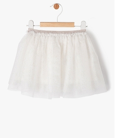 GEMO Jupe en tulle pailleté bébé fille blanc chine