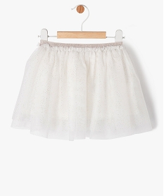 GEMO Jupe en tulle pailleté bébé fille Beige