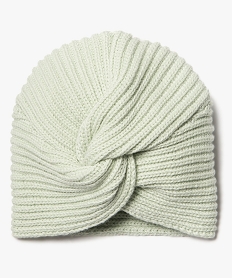 GEMO Bonnet bébé fille en maille torsadée Vert