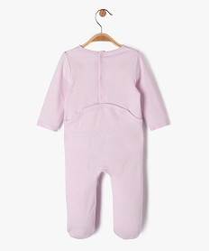 pyjama dors-bien en coton avec motif paillete bebe fille violetJ863401_4