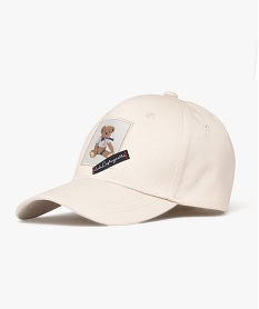 GEMO Casquette avec motif nounours brodé femme - LuluCastagnette beige standard