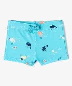 maillot de bain a motifs marins bebe garcon bleuJ879201_1