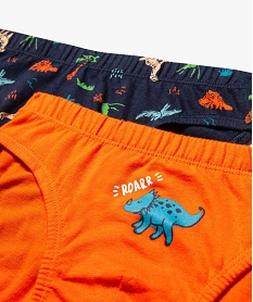 slips avec motifs dinosaures garcon (lot de 3) multicoloreJ885701_2