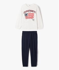 GEMO Pyjama en coton avec drapeau américain garçon - LuluCastagnette Beige