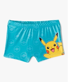 GEMO Boxer de bain à motif Pikachu garçon - Pokemon Bleu