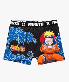 GEMO Boxer fluide avec motif Naruto garçon Bleu