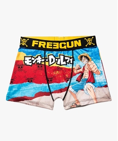 boxer fluide avec motif one piece garcon - freegun multicoloreJ895601_1