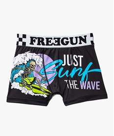 boxer en microfibre motif surf garcon - freegun multicoloreJ896101_1