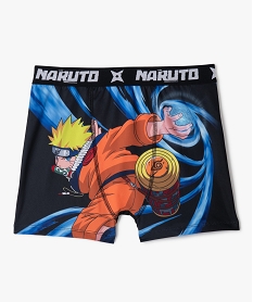 boxer microfibre douce imprimee garcon - naruto noirJ896401_1