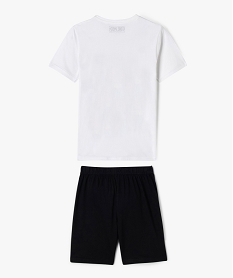 pyjashort avec motif manga garcon - one piece blancJ896801_3