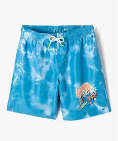 short de bain avec motif surfeur garcon bleuJ897901_1