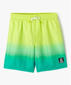 short de surf bicolore garcon vertJ898401_1