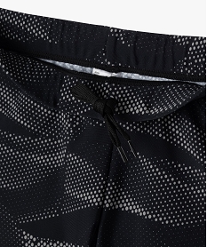 maillot de bain boxer a motifs pois garcon noirJ898501_2