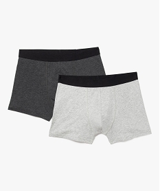 boxer en coton stretch homme (lot de 2) grisJ900101_1