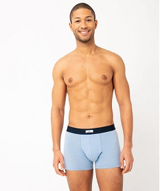 boxer homme en coton stretch extensible (lot de 2) bleuJ902001_1