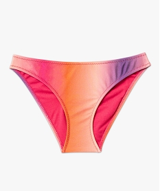 bas de maillot de bain aux reflets scintillants femme rose bas de maillots de bainJ911801_4