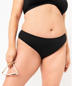 GEMO Haut de maillot de bain triangle avec mousses amovibles femme grande taille noir standard