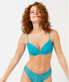 soutien-gorge push-up en dentelle bleuJ919501_1