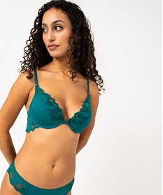 soutien-gorge a armatures push-up femme bleuJ919901_1