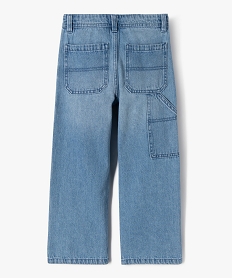 jean large avec poches plaquees garcon bleuJ940401_4