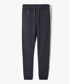 GEMO Pantalon de jogging avec intérieur molletonné garçon Gris