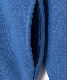 sweat a capuche avec motif manga garcon - dragon ball z bleu sweatsJ964801_4
