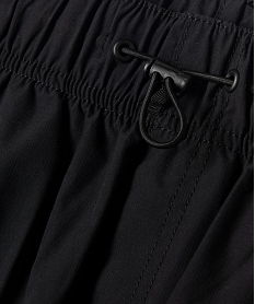 pantalon parachute avec larges poches a rabat garcon noir pantalonsJ967801_3