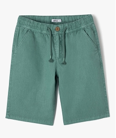 SWEAT AOP BERMUDA VERT