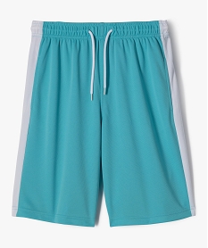 GEMO Bermuda de sport bicolore garçon bleu standard