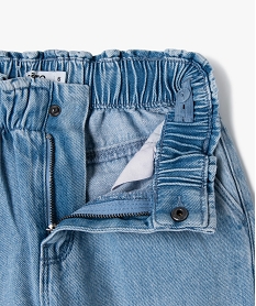 jean large avec ceinture elastique fille gris jeansJ990601_3