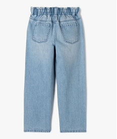 jean large avec ceinture elastique fille gris jeansJ990601_4