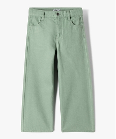 CHEMISE MARRON PANTALON VERT