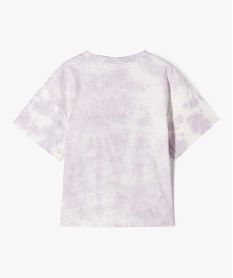 tee-shirt a manches courtes avec motif stitch fille - disney violetK002801_3