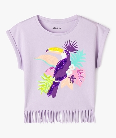 TEE-SHIRT VIOLET TEE-SHIRT VIOLET