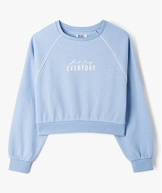 TEE-SHIRT GRIS CHINE/ WHI SWEAT BLEU