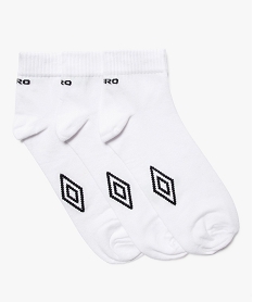 chaussettes de sport homme (lot de 3) - umbro blanc standardK037201_1