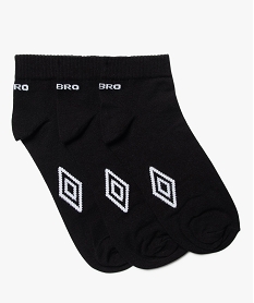 chaussettes de sport homme (lot de 3) - umbro noir standardK037301_1