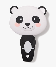 GEMO Brosse à cheveux à picots motif panda fille Noir