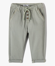 GEMO Pantalon en denim coloré bébé garçon Vert