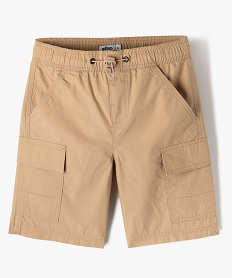 GEMO Bermuda coupe loose style cargo garçon beige standard