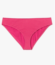 bas de maillot de bain en maille scintillante femme grande taille rose bas de maillots de bainK087801_4