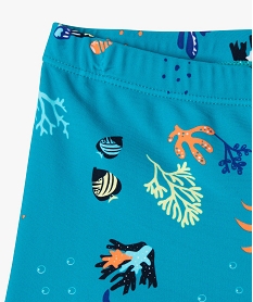 maillot de bain a motifs marins bebe garcon bleuK110301_2