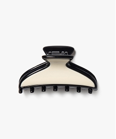 GEMO Pince à cheveux forme crabe petit format blanc standard
