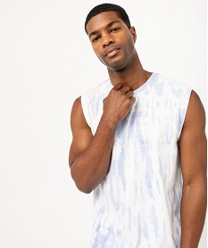 GEMO Débardeur en coton tie-and-dye homme Imprimé