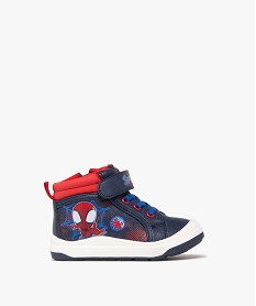 GEMO Baskets bébé garçon mid-cut Spidey à zip - Marvel Bleu