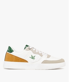 GEMO Baskets homme casual à lacets style rétro - Chevignon blanc chine